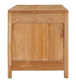 Meuble TV 100x30x35 cm bois de teck massif