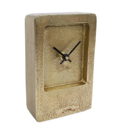 Gifts Amsterdam Horloge de bureau Aluminium Doré 11x4,5x17,5 cm