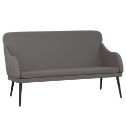 Banc Gris 110x76x80 cm Similicuir