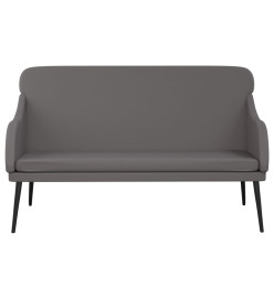 Banc Gris 110x76x80 cm Similicuir