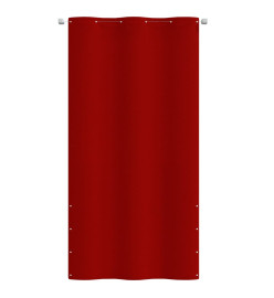 Écran de balcon Rouge 120x240 cm Tissu Oxford