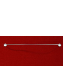 Écran de balcon Rouge 120x240 cm Tissu Oxford