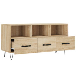 Meuble TV chêne sonoma 102x36x50 cm bois d'ingénierie