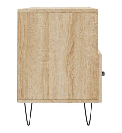 Meuble TV chêne sonoma 102x36x50 cm bois d'ingénierie