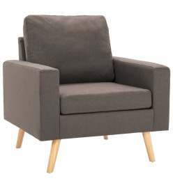 Fauteuil Taupe Tissu