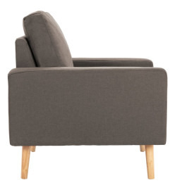 Fauteuil Taupe Tissu