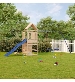 Aire de jeux d'extérieur bois de pin massif