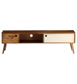 Meuble TV 140 x 30 x 40 cm Bois solide