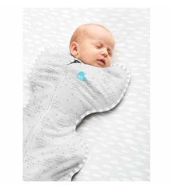 Love to Dream Couverture pour bébé Swaddle Up Lite Étape 1 M Gris