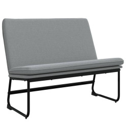 Banc Gris clair 100x75x76 cm Tissu