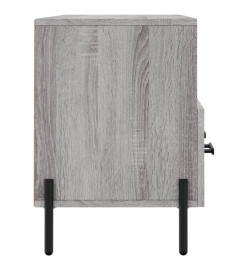 Meuble TV sonoma gris 102x36x50 cm bois d'ingénierie