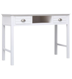 Buffet Blanc 108x45x76 cm Bois de Paulownia massif