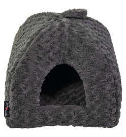 Jack and Vanilla Igloo pour animaux de compagnie Softy XS Gris rosette