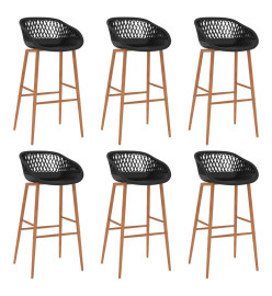 Ensemble de bar 7 pcs Blanc et noir