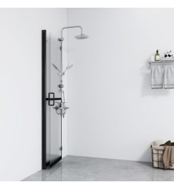 Paroi de douche pliable Verre ESG transparent 80x190 cm