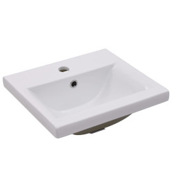 Lavabo encastré 42 x 39 x 18 cm Céramique Blanc