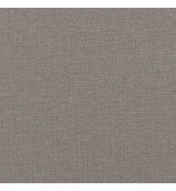 Repose-pied Taupe 60x50x41 cm Tissu