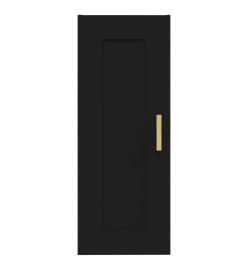 Armoire murale Noir 35x34x90 cm Bois d'ingénierie