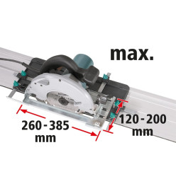 wolfcraft Rail de guidage pour scie circulaire FKS 115 6910000