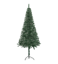 Sapin de Noël artificiel d'angle Vert 120 cm PVC