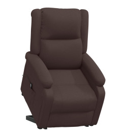 Fauteuil Marron foncé Tissu