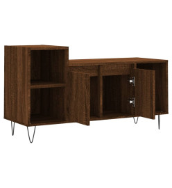 Meuble TV Chêne marron 100x35x55 cm Bois d'ingénierie