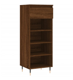 Armoire à chaussures Chêne marron 40x36x105cm Bois d'ingénierie