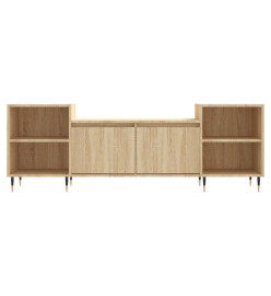 Meuble TV Chêne sonoma 160x35x55 cm Bois d'ingénierie