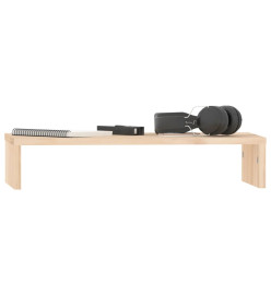 Support pour moniteur 50x27x10 cm Bois de pin solide