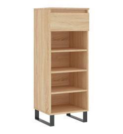 Armoire à chaussures Chêne sonoma 40x36x105cm Bois d'ingénierie