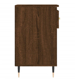 Armoire à chaussures Chêne marron 102x36x60cm Bois d'ingénierie