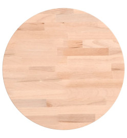 Dessus de table Ø30x4 cm rond bois massif de hêtre