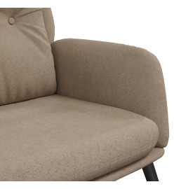 Chaise de relaxation Taupe Similicuir daim