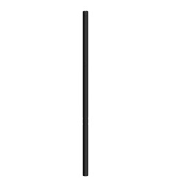 Tête de lit métal noir 75 cm