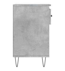 Armoire à chaussures Gris béton 102x36x60 cm Bois d'ingénierie