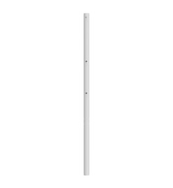 Tête de lit métal blanc 100 cm