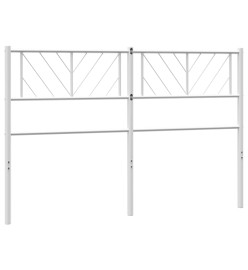 Tête de lit métal blanc 150 cm