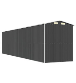 Abri de jardin Anthracite 192x855x223 cm Acier galvanisé