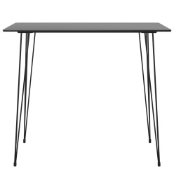 Ensemble de bar 7 pcs Noir et gris