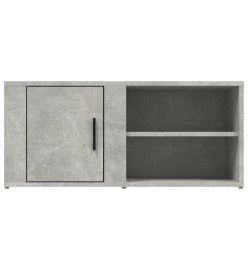 Meubles TV 2 pcs Gris béton 80x31,5x36 cm Bois d'ingénierie