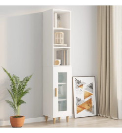 Armoire murale Blanc 34,5x32,5x90 cm Bois d'ingénierie