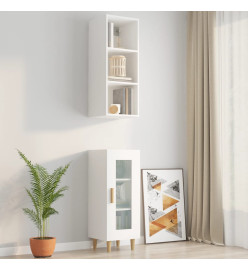 Armoire murale Blanc 34,5x32,5x90 cm Bois d'ingénierie