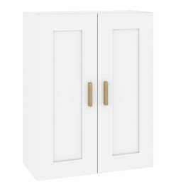 Armoire murale Blanc 69,5x32,5x90 cm Bois d'ingénierie