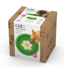 Catit Fontaine à fleur pour chats Senses 2.0 3 L