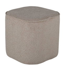 Venture Home Pouf Piff 44x44x41 cm Teddy Beige