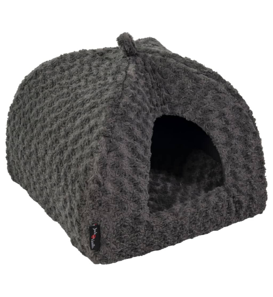 Jack and Vanilla Igloo pour animaux de compagnie Softy S Gris rosette