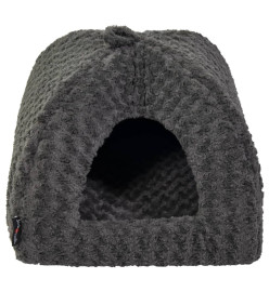 Jack and Vanilla Igloo pour animaux de compagnie Softy S Gris rosette