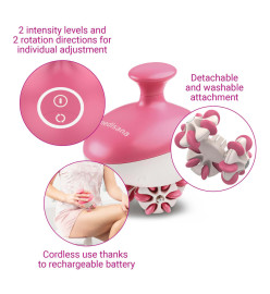 Medisana Appareil de massage anti-cellulite AC 900 Rose et blanc