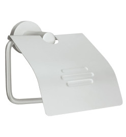 Kleine Wolke Porte-papier hygiénique avec couvercle Apollo Aluminium