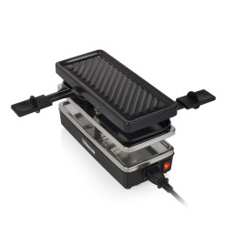 Tristar Gril à raclette 2 personnes RA-2741 400 W 23,8x10,4 cm Noir